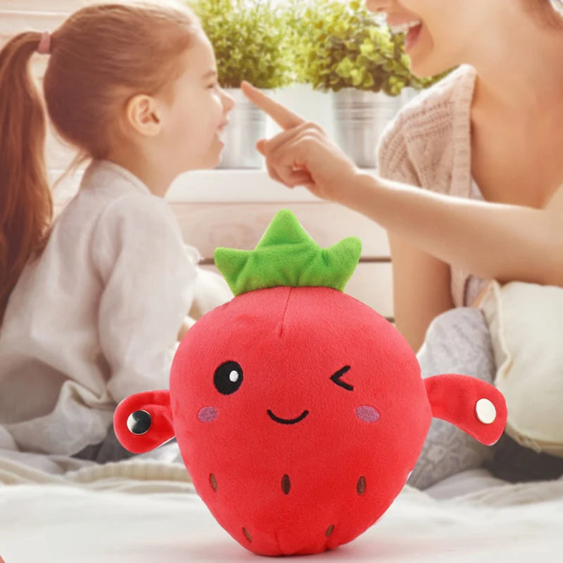 Sensor Beat Interactive Fruit Plush Toy with Songs and Sounds