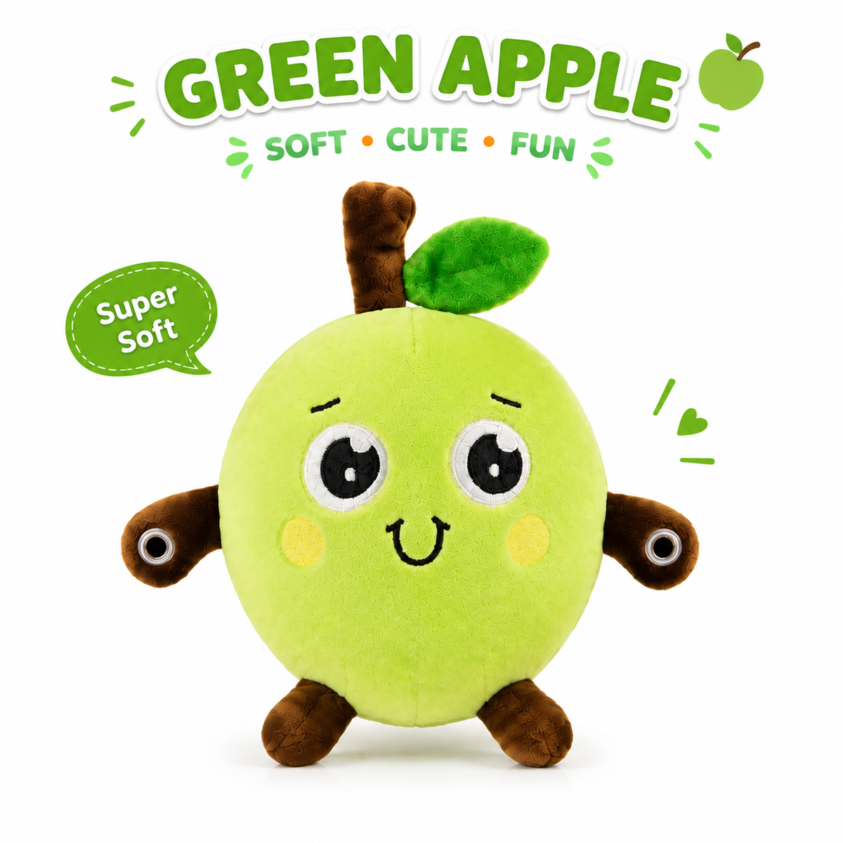 Sensor Beat Interactive Fruit Plush Toy with Songs and Sounds