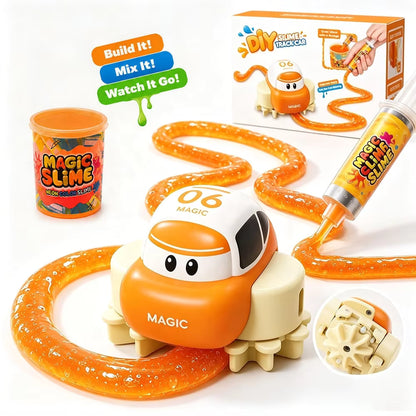 Magic slime track car DIY toy, view 4