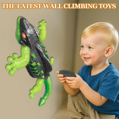 Remote control wall climbing lizard toy, view 2