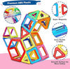 Magnetic building tiles 42 pieces STEM toy, view 6