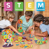 Magnetic building tiles 42 pieces STEM toy, view 2